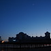South Parade pier and New Moon