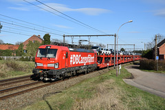 193 338 DB Cargo + 49566, Langdorp, 20/03/2021