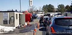 March 19, 2021 - Thornton Fire administers COVID vaccines.  (ThorntonWeather.com)