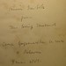Penn Libraries U767 .R46 1883: Inscription