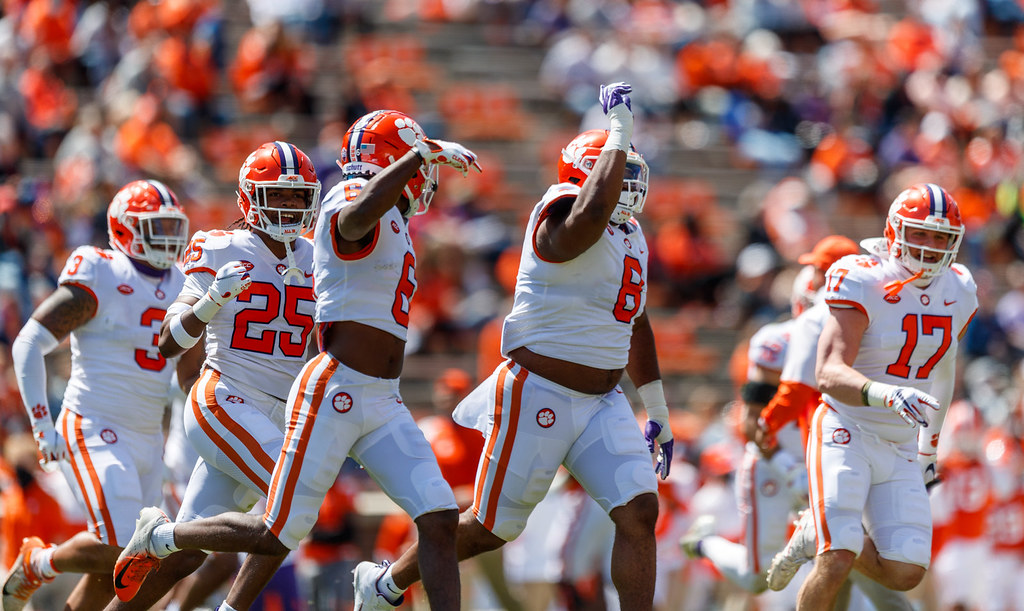 Clemson Football Photo of Jalyn Phillips and trewilliams