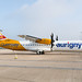Aurigny ATR72 at Guernsey Airport