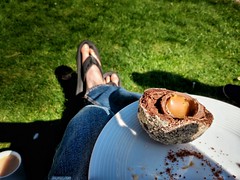 Day 94 - Caramel Brownie Scotch Egg Thing Day