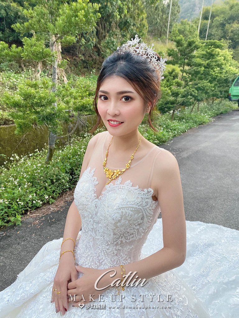 【新秘Catlin 】bride若芸 結婚造型 /華麗公主,仙氣甜美