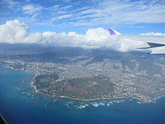 Oahu aerial view