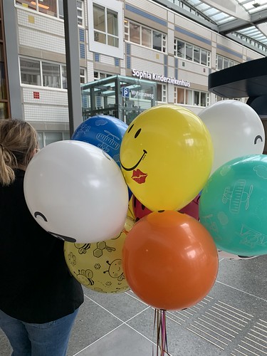 Heliumballonnen Sophia Kinderziekenhuis Erasmus MC Rotterdam