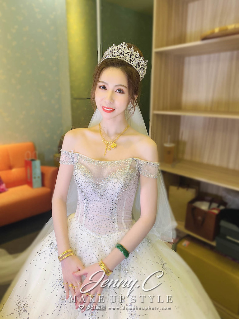 【新秘蓁妮】bride佳錦 訂結婚造型 / 華麗公主，仙氣公主