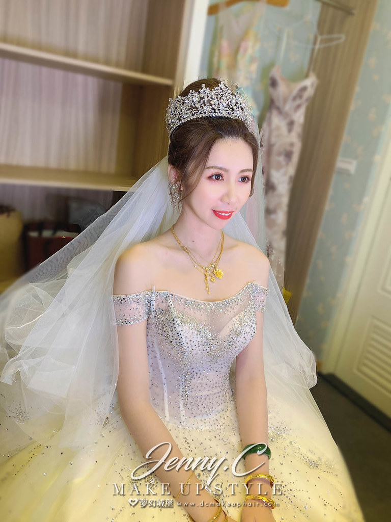 【新秘蓁妮】bride佳錦 訂結婚造型 / 華麗公主，仙氣公主