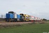 Train de Pose Meccoli, Wagons de Transport de Traverses, Plats Trmies + G1206 CTSF