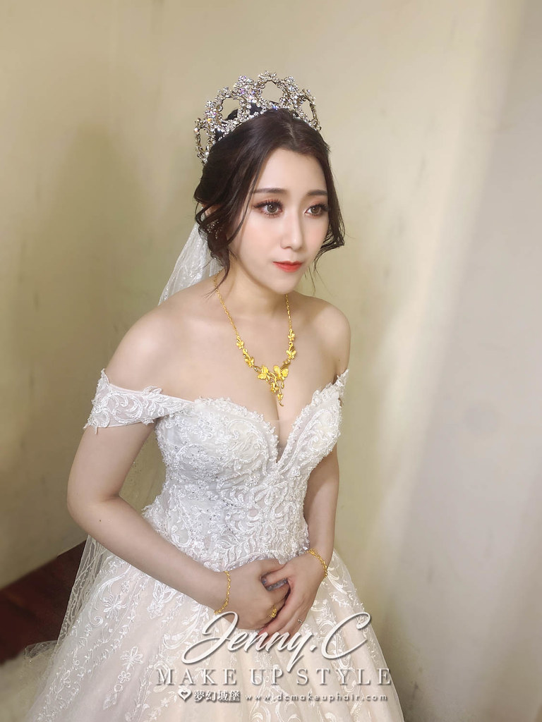 【新秘蓁妮】bride玟儀 結婚造型 / 華麗混血公主