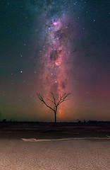 Summer Milky Way at Nambling Lakes, Western Australia
