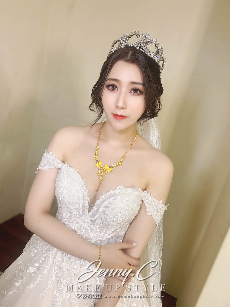 【新秘蓁妮】bride玟儀 結婚造型 / 華麗混血公主