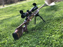 Browning X-Bolt - Cerakoted Rose gold and armor black