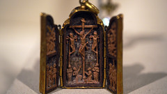 Pendant triptych with scenes of the Passion