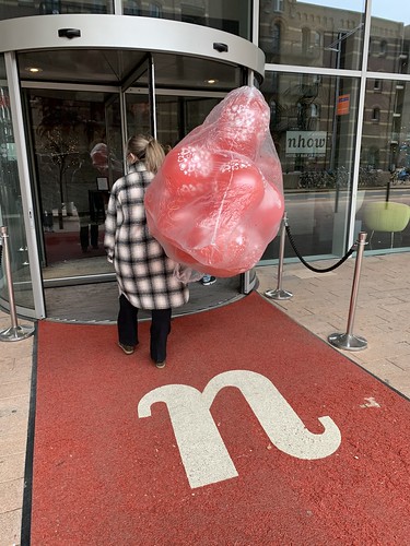 Heliumballonnen Valentijnsdag Liefde Huwelijksaanzoek enree NHOW Hotel Rotterdam