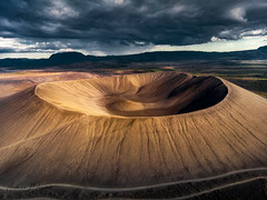 Hverfjall Volcano Crater (Iceland)