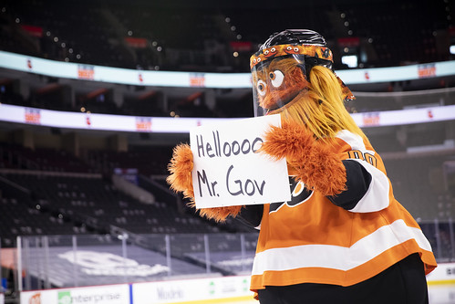 Gov. Wolf Joins Philadelphia Flyers Orga by governortomwolf, on Flickr