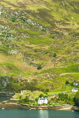 Highlands Schottland Haus am See Glencoe
