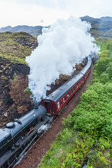 Highlands Schottland Mallaig Harry Potter Train V