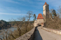 Burganlage in Böhmen bei Budweis
