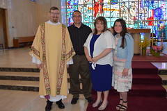 Deacon Nicholas Fratus and family.