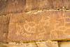 Petroglyphs on walls of Chaco Canyon-12 4-13-21