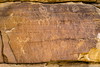 Petroglyphs on walls of Chaco Canyon-14 4-13-21