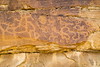 Petroglyphs on walls of Chaco Canyon-13 4-13-21
