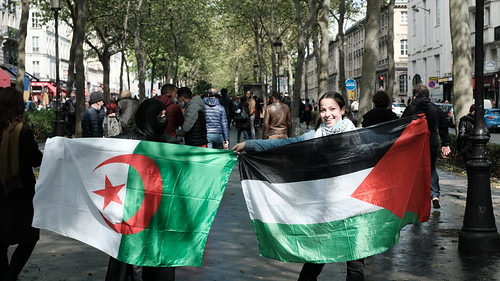 Paris Protests in Support of Palestine are possible, not so much protests for human rights in Palestine itself.