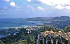 090 Fort above Castries St Lucia 1966