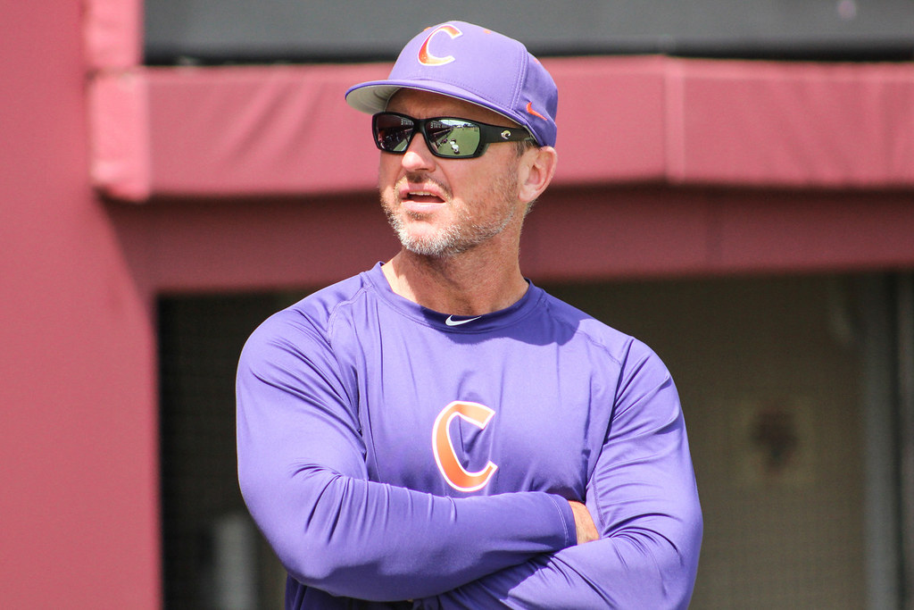 Clemson Baseball Photo of Monte Lee and Florida State