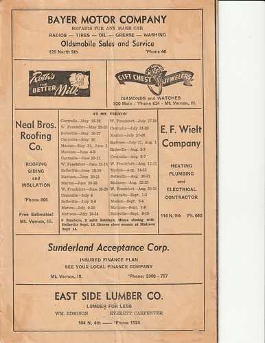 1947 Vernois Braves Program_4