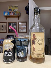 2021 156/365 6/5/2021 SATURDAY - Sailor Jerry Spiced Rum and Dr Pepper & Cream Soda ZERO SUGAR