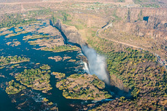 Victoria Falls From Above I (Explored)