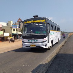 TN 01 AN 1828 TNJ C535 SETC #323 Thanjavur <> Chennai தஞ்சாவூர் <> சென்னை