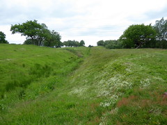 Ditch at Rough Castle Roman Fort, Bonnybridge