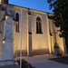 Photo 3  - Éclairage de l'église et du monument aux morts de Saint-Pierre-de-Gaubert