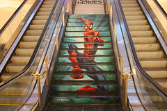 Spider-Man on Stairs at MSI • <a style="font-size:0.8em;" href="http://www.flickr.com/photos/28558260@N04/51256624489/" target="_blank">View on Flickr</a>