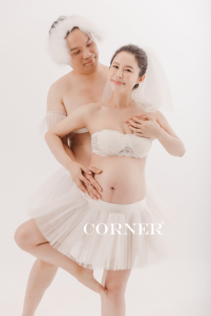 台南孕婦寫真｜芭蕾舞蹈的孕婦寫真，可甜可時尚｜愛情街角Love Corner