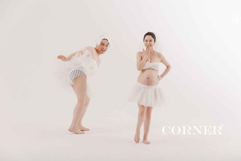台南孕婦寫真｜芭蕾舞蹈的孕婦寫真，可甜可時尚｜愛情街角Love Corner