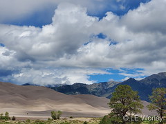 June 26, 2021 - Gorgeous view at the Great Sand Dunes. (LE Worley)