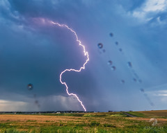 June 25, 2021 - Fantastic lightning in Adams County. (Jessica Fey)