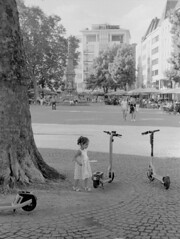 Girl and Scooters CGN