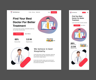 Medical-Doctor-Web-and-Mobile-User-Interface-Design