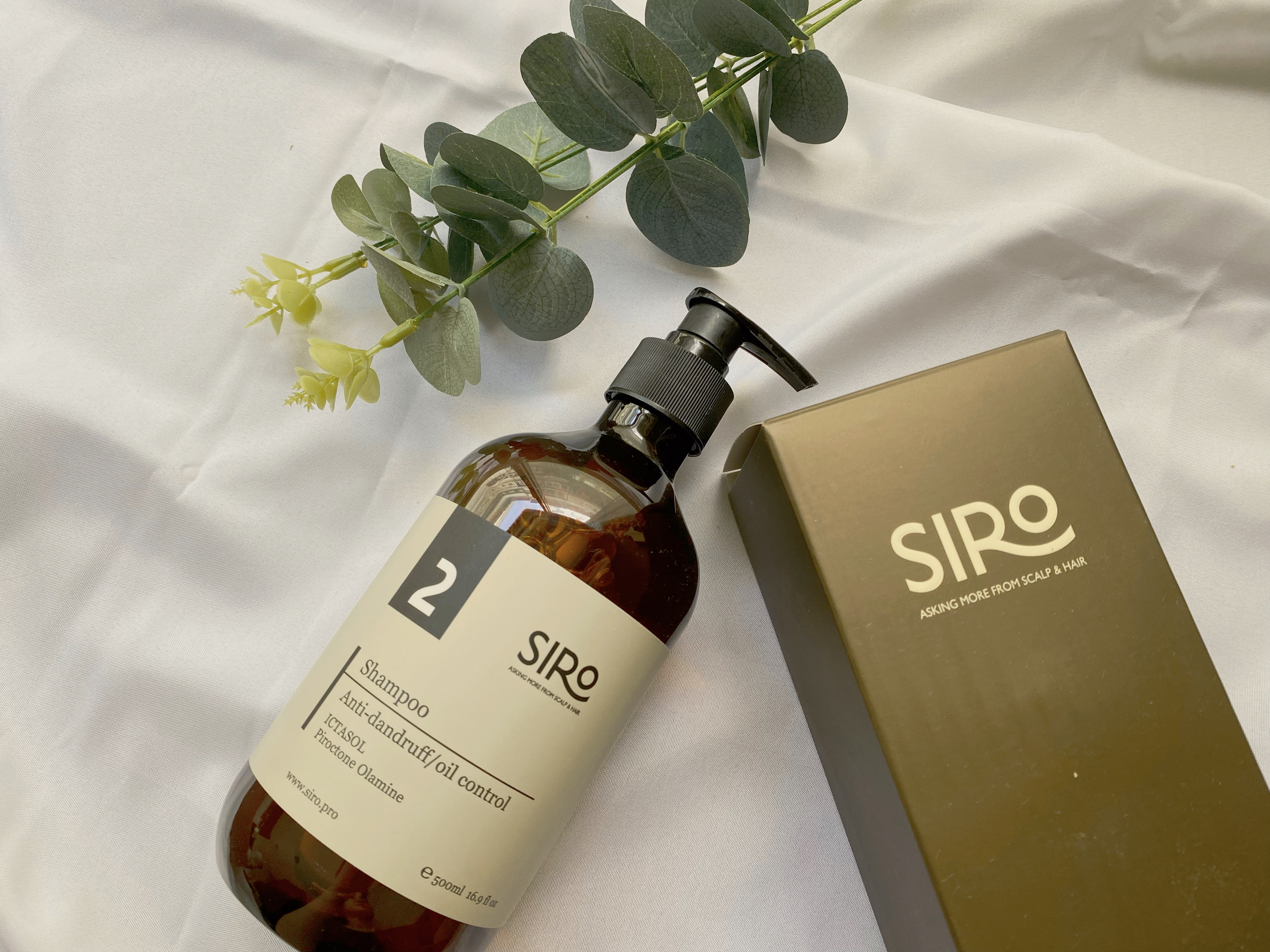MIT台灣健髮品牌SIRO洗護髮開箱  油頭救星。SIRO 2號控油抗敏洗髮露