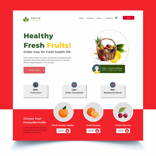 Fruits-Landing-Page-Design-Presentation