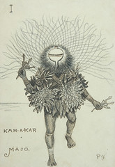 Dema-figurant Kar-a-Kar; tekening Pater P. (Petrus) Vertenten M.S.C.