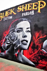 Detail of Latina Mural