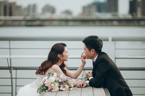 【婚紗】Bruce & Sally / 沙崙海灘 / 華中河濱公園 / 大稻埕碼頭