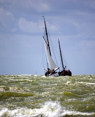 Heavy winds,  still sailing out ,  Staveren, IJsselmeer, Netherlands. • <a style="font-size:0.8em;" href="http://www.flickr.com/photos/68171365@N08/51349409078/" target="_blank">View on Flickr</a>